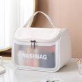 Ins Style Multifunctional Cosmetic Bag for Women Wash Bag Portable Waterproof Swimming Bag Home Travel Storage Bag Case 2022. 