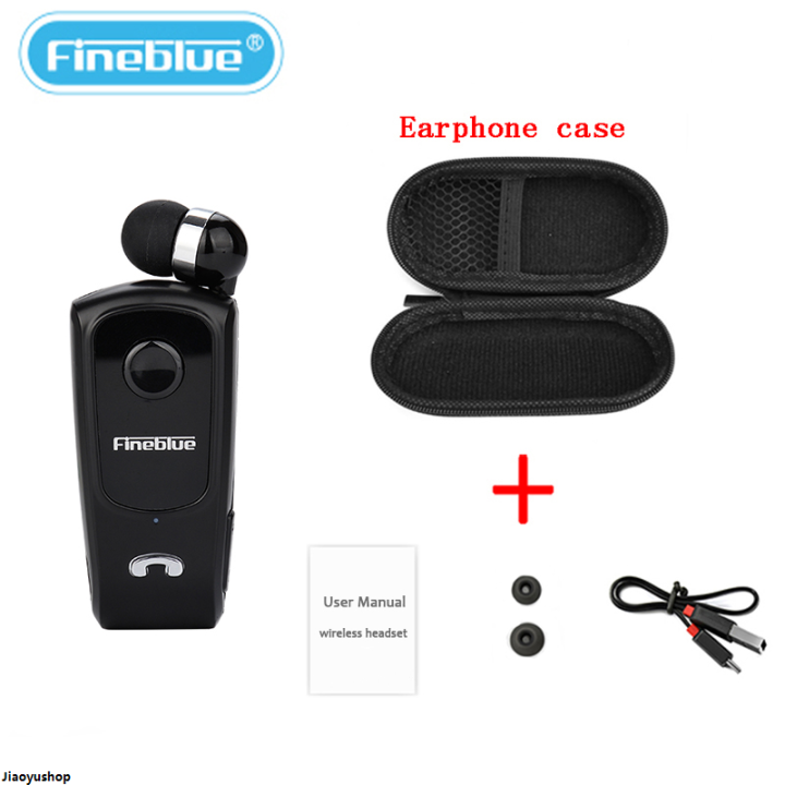 YuanbingPortable Machine F910 reminds of vibration wear Fineblue wireless telescopic portable mini bluetooth headset call clip sports running ear F920