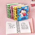 80 Sheets 3D Three-dimensional Painting Coil Notebook Mini Pocket Notepad Kawaii Diary Portable Blank Memo Pad Stationery Supply. 