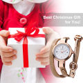 LouisWill Women Bracelets Watch Fashion Luxury Top Brand Watches Women's Casual Stainless Steel Bracelet Waterproof Quartz Women Watch Business International Clock. 