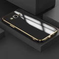 For Samsung Galaxy Grand Prime / Grand Prime Plus Back Cover Fashion Shiny Plating Square Bumper Camera Protection Case Soft Silicone Shockproof Protective Mobile Phone Cases. 