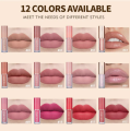 HANDAIYAN Liquid Matte Lipstick | 12 pcs set | Waterproof | Long lasting  (Multicolor, 30 ml). 