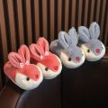 2023Baby Cotton Slippers Autumn Winter Girls' Infant Children Household Non-Slip Children's Indoor Cute Wool Sleeper Men. 