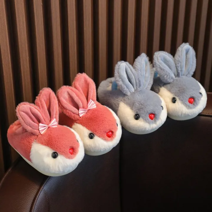 2023Baby%20Cotton%20Slippers%20Autumn%20Winter%20Girls'%20Infant%20Children%20Household%20Non-Slip%20Children's%20Indoor%20Cute%20Wool%20Sleeper%20Men%20-%20Image%205