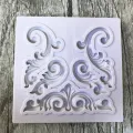 3D Embossment Silicone Mold Fondant Cake Chocolate Craft Decorating Baking Tool. 