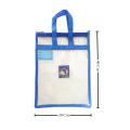 Tansparent Tote Bag With Zipper For School, Children and Students. 