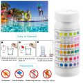 Water Test Alkalinity Pool Accessories Swimming Floater Tablet Dispenser Pool Cleaning Tools SPA Test Strips Pool Cleaning Tablet PH Test Paper Chlorine Dip Test Strips. 