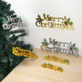 1PCS-Merry Christmas Sign Letters Pendant New Year 2023 Pendant Xmas Tree Hanging Ornaments Christmas Navidad Decorations For Home. 