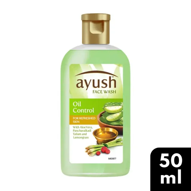 Ayush Oil Clear Aloe Vera Face Wash 50ml