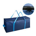 Large Capacity Hay Storage Bag with Zip Portable Handles Portable Waterproof Horse Feeder Bag Livestock Hay Bags for Horses Goat 41 x 18 Inch. 