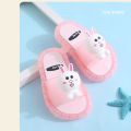 [35 Size/19.5Cm][Pink] Kids  Fashion Flat Sandals Cartoon LED Light Slippers Flip High Quality Sale Price. 