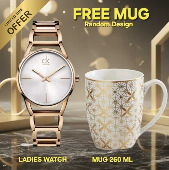 Stainless Steel Ladies Watch for Women C K