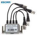 【SkinHorizon】ESCAM 4-Channel Video Balun BNC UTP CAT5 Transmitter for CCTV/ Surveillance Camera Trend. 