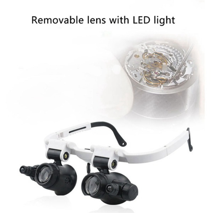 2Pcs%20Head-Mounted%20Microscope%20Jeweler%20Magnifier%20with%20LED%20Light%208X/15X/23X%20Magnifying%20Magnifier%20Loupes%20Repair%20Tool%20-%20Image%208