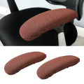 Elastic Chair Armrest Covers Office Chair Elbow Arm Rest Protector Black. 