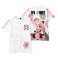 Spy X family 3D print T-shirts anime Kawaii girl Anya boys fashion oversized T shirt Harajuku kids tees tops girls clothes. 