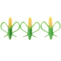 Baby Silicone Teether Training Toothbrush BPA Free Banana Corn Toddle Teething Chew Toys For Infant Chewing Newborn Safe Gifts. 
