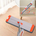 Flat Clean Mop Stainless Steel Aluminum Plate Mop Dry And Wet 360 Rotary Lazy Mop. 