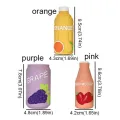 Funny Juice Bottle Shape Pet Latex Toys Bite Resistant Colorful Pet Chew Toy Soft Dog Squeaky Sound Toy Cleaning Tooth. 