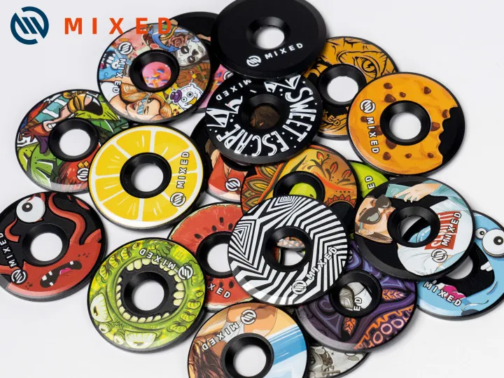 MIXED%2032mm%20Headset%20Stem%20Caps%20Pack%20Light%20Aluminum%20Alloy%20with%20Screws%20for%20MTB%20Bike%20Road%20Mountain%20Bicycle%20Cycling%20Parts%20Accessories%20-%20Image%202