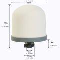 KCI Dome Filter Replacement Ceramic Dome Water Filter 0.2 to 0.5 Korea Ceramic Water Filtration, Traps all Impurities (Package and Color Very). 