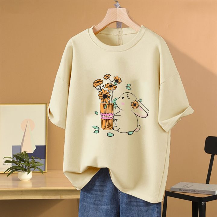 Girl Baggy Tops Too Much Peopling Women's Oversized T Shirt Love Dky