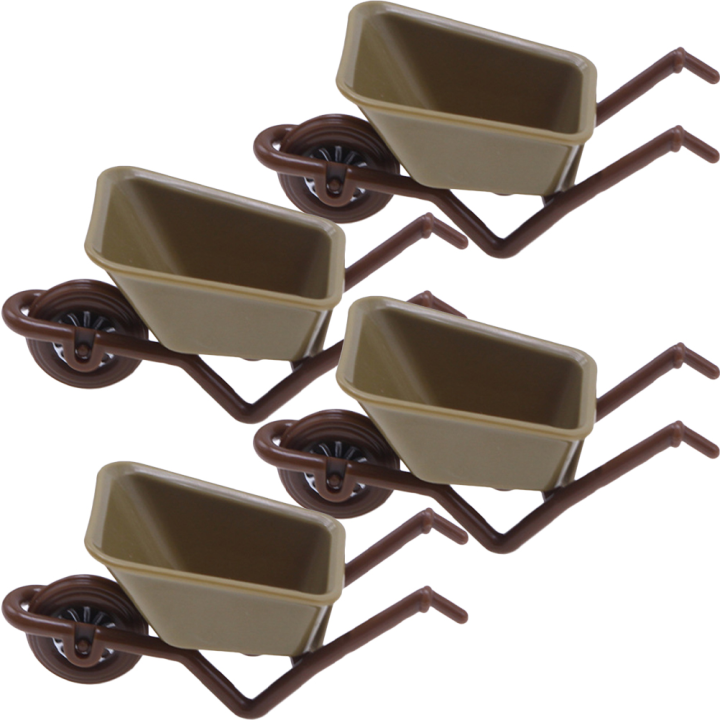 Zerodeko Home Decor Simulation Cart Models Mini Barrows Miniature ...