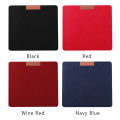 【ThinkWay】Soft Modern Office Wool Felt Table Computer Desk Mat Keyboard Mouse Pad Laptop Cushion. 