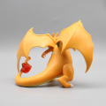 IUQXU 10cm Pokemon Charizard Wm Windmill Popular Anime Figure Model Gk Statue Collection Desktop Decoration Ornament Doll Toys Gifts. 