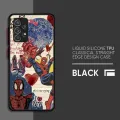 Xiaomi Redmi Note 9 12 11 9S 11S 12S 8 7 8t 11t 10S 10 Pro Spider Man Shockproof Transparent TPU Plastic Shell. 