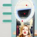Universal Selfie LED Ring Flash Light Portable Mobile Phone 9 Lamp Beauty Lighting Night Darkness Selfie For Cell Phone Camera. 