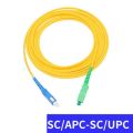 Optical Fiber Patch Cord 9/125 652D Simplex SC/APC FC/APC LC/APC To UPC LC FC SC Pigtail FTTH CATV Optic Patch Cord Cable 1m-40m. 