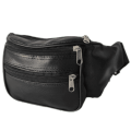 Hip Pouch Bag waist bags PU Leather Black for Men & Women Belt Pouch  Bagmart. 