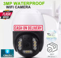 Wifi Outdoor Camera, V380 Pro Wifi Camera, PTZ WIFI IP Camera 1080P 4.X Digital Zoom Wireless Security CCTV Camera. 