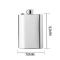 1 4 5 6 7 8oz Portable Mini Stainless Steel Liquor Hip Flask For Alcohol Bottle Travel Whiskey Bottle Mug Flask. 
