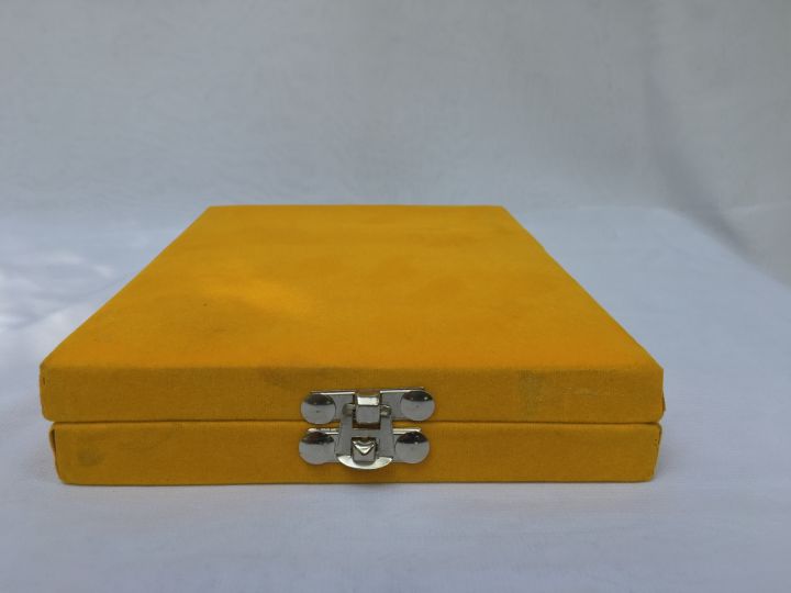 Galore Velvet Necklace, Ring, Coin, Coin Medal Box