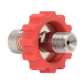 Red Gear CO2 Tank Refill Valve Connector G5/8 to M16 CO2 Cylinder Refill Pressure Valve Adapters. 