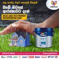 Dulux Aqua Tech Premium water proofing paint. 