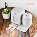 【BestGO】250ML Ultrasonic Air Humidifier Home Essential Oil Diffuser USB Fogger Mist Maker with LED Night Lamp for Car. 
