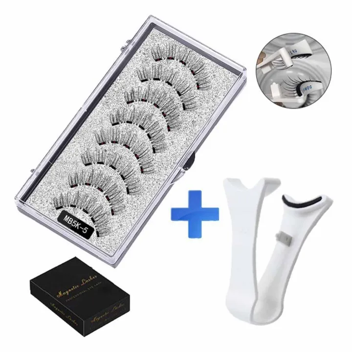 5pairs%20Magnets%20Tweezer%20With%203d%20Magnetic%20Natural%20Mink%20Curler%20False%20Extension%20Makeup%20Eyelash%20Eyelash%20Clamp%20Professional%20Clip%20Q7d8%20-%20Image%203