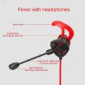 【New】PUBG 0 delay G9 Gaming Earphone Double Stereo Bass Noise Cancellation HiFi Gaming Headset In-ear Earphones with Mic. 