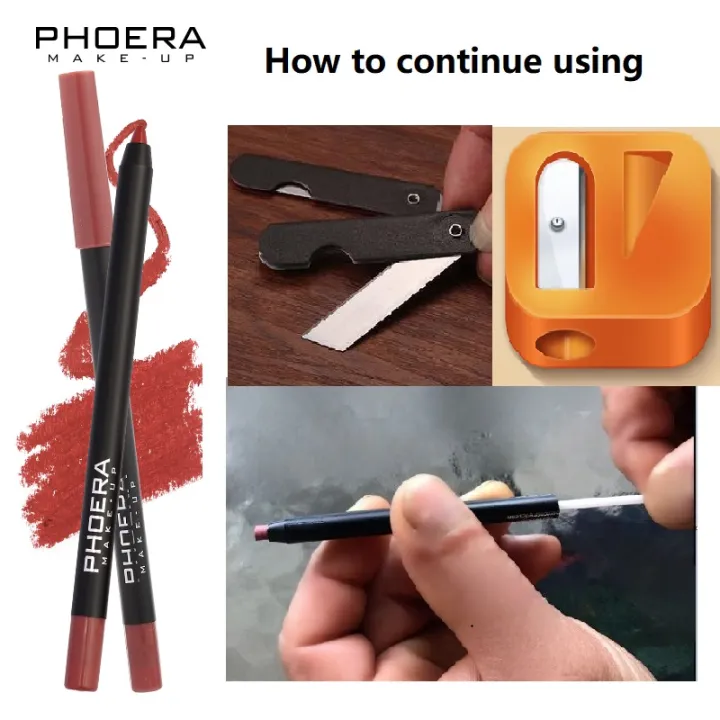 PHOERA%2013%20Colors%20Lipliner%20Pencil%20Lip%20Makeup%20Lipstick%20Pencils%20Waterproof%20Lipliner%20Lady%20Charming%20Lip%20Liner%20Cosmetics%20Maquiagem%20-%20Image%204