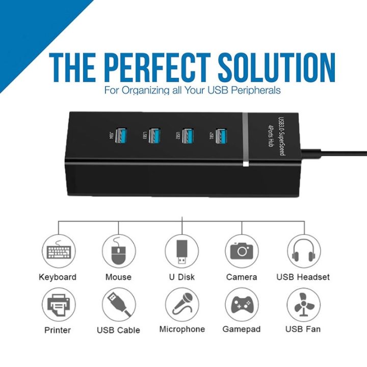USB%20HUB%203.0%20High%20Speed%204%20Ports%20Splitter%20For%20High%20Speed%20(5Gbps)%20Transmission%20Ultra%20Slim%20Structure%20LED%20Indicator%20with%20Power%20Adapter%20for%20MacBook%20Laptop%20PC%20HUB%20USB%203.0%20Windows%20xp/vista/7/8/10%20and%20M%20ac%20OS%20Linux%20-%20Image%202