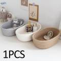 Small Storage Baskets Multipurpose Decorative Basket for Closet Shelf Vanity. 