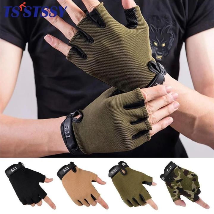 HOT%201Pair%20Fingerless%20Sports%20Gloves,%20Men%20Women%20Cycling%20Gloves,%20Anti-Slip%20Breathable%20Motorcycle%20Mountain%20Bike%20Gloves%20Workout%20Gloves%20-%20Image%203