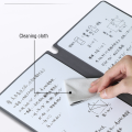 Erasing Cloth Free Whiteboard Pen Whiteboard Weekly Planner A5 Leather Memo Reusable. 