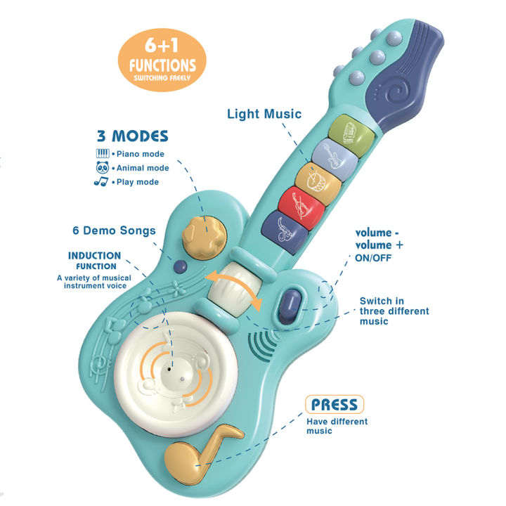 Kids Educational Perform Music Magic Guitar