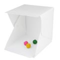 PULUZ Mini Folding Lightbox Photography Photo Studio 1 Panel LED Light Soft Box with 6 Colors Backdrops. 