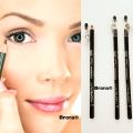 Eyeliner Lip liner Eyebrow Pencil With Sharpener Set Of 2 Black & Brown. 