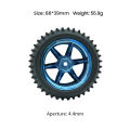 1pc Robot Wheel Mecanum Leftright Different Colors Wheels For Motor Arduino Smart Car Robot Wheel Accessories. 